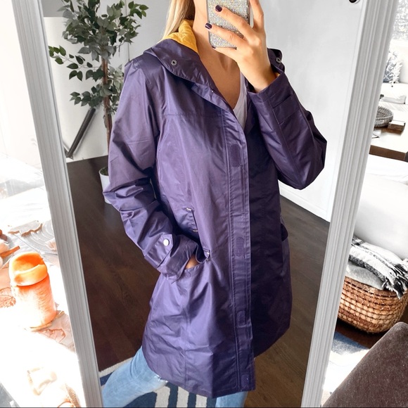 ☔️ CECILIA CLASSICS PURPLE HONEY LONG RAIN COAT! - Picture 3 of 16